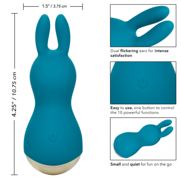 Bala Vibradora Conejito · Silicón Suave · Estimulación Externa y Precisa - Image 7