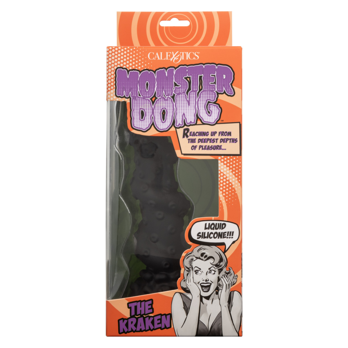 Dildo Monster Dong The Kraken 8” con Ventosa y Textura Fantasía - Image 4