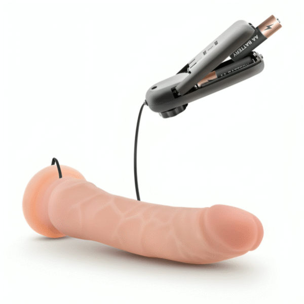 Dildo Realista Vibrador Multivelocidad con Ventosa y Textura Suave - Image 5