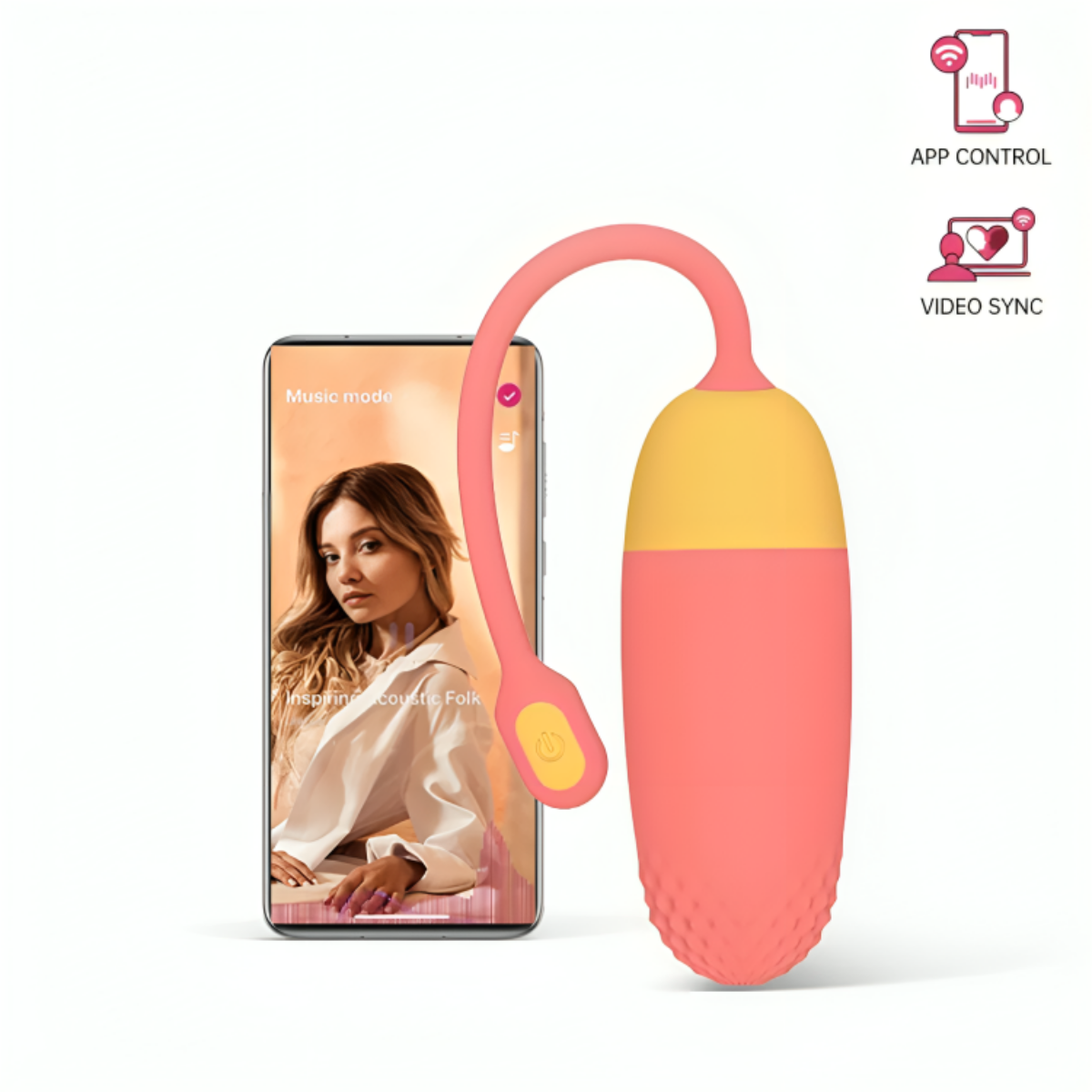 Huevo Vibrador Magic Vini con Control por App y Video Sync - Image 2