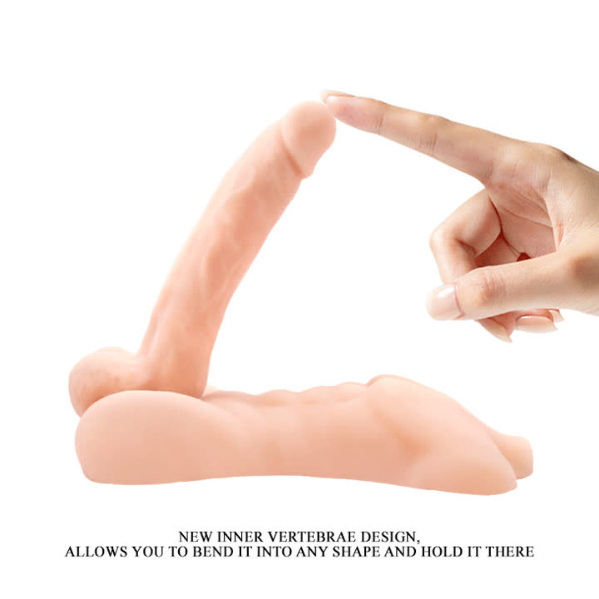 Dildo y Masturbador Realista Crazy Bull Temptation Free Man Autolubricante - Image 6