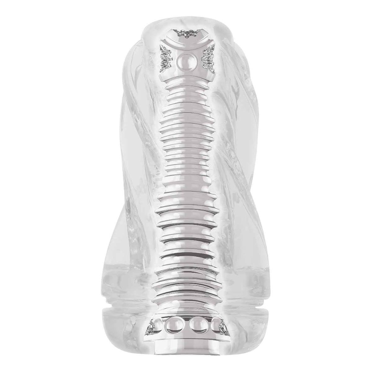 Masturbador Transparente Zero Tolerance Twist Stroker con Textura Interna - Image 5