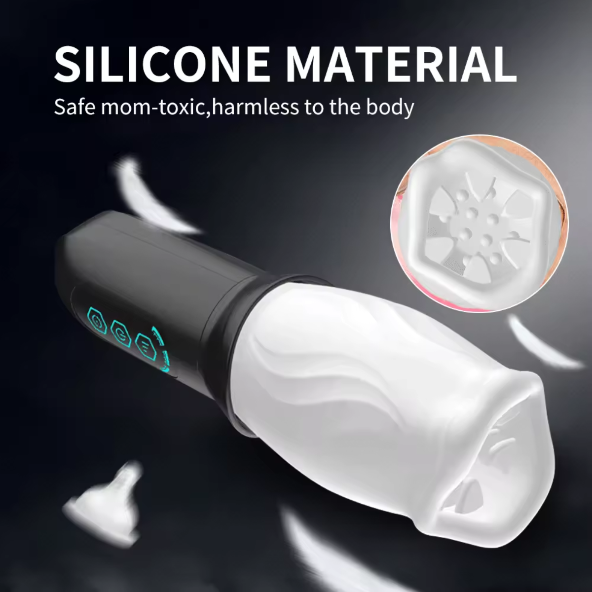 Masturbador Eléctrico con 10 Modos de Vibración | Copa de Succión Masculina - Image 8