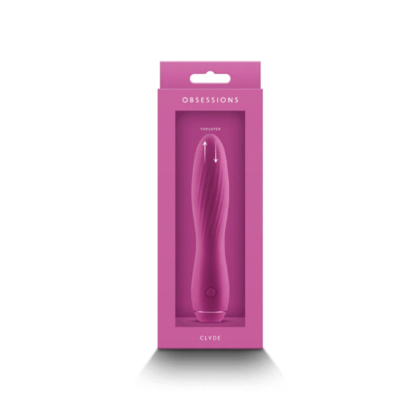 Vibrador Thrusting Obsessions Clyde con Movimiento Pistonado