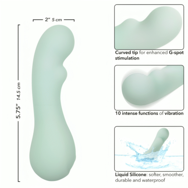 Vibrador Conejo Pacifica Fiji 10 Funciones Recargable Waterproof - Image 7