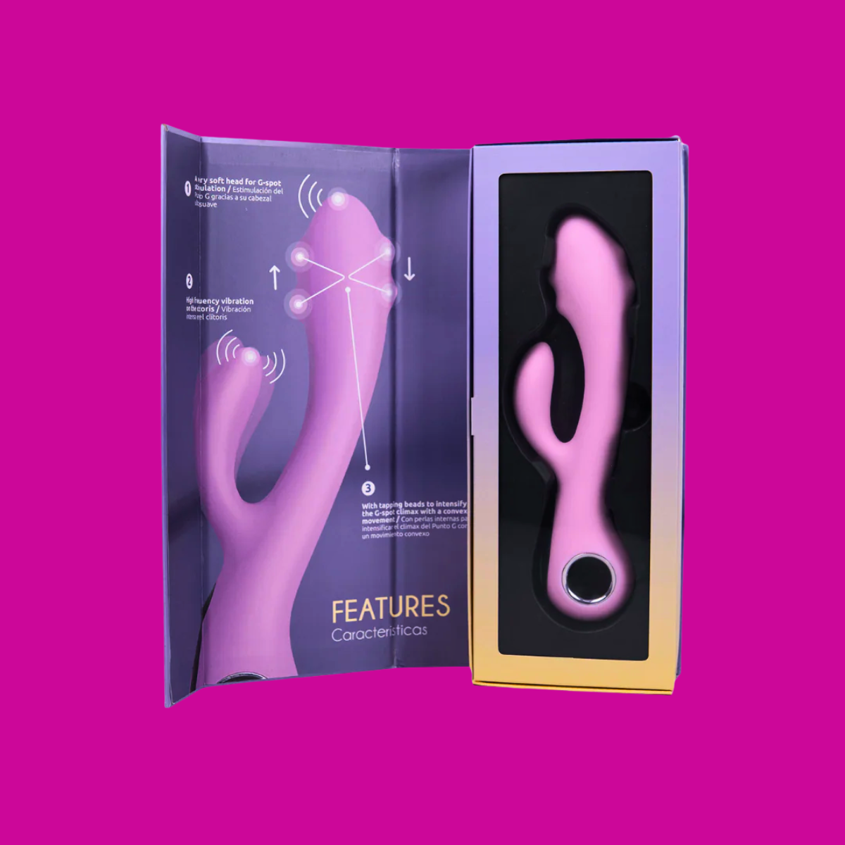 Vibrador Lucile Majestic Pro 10 Modos con Pantalla Interactiva
