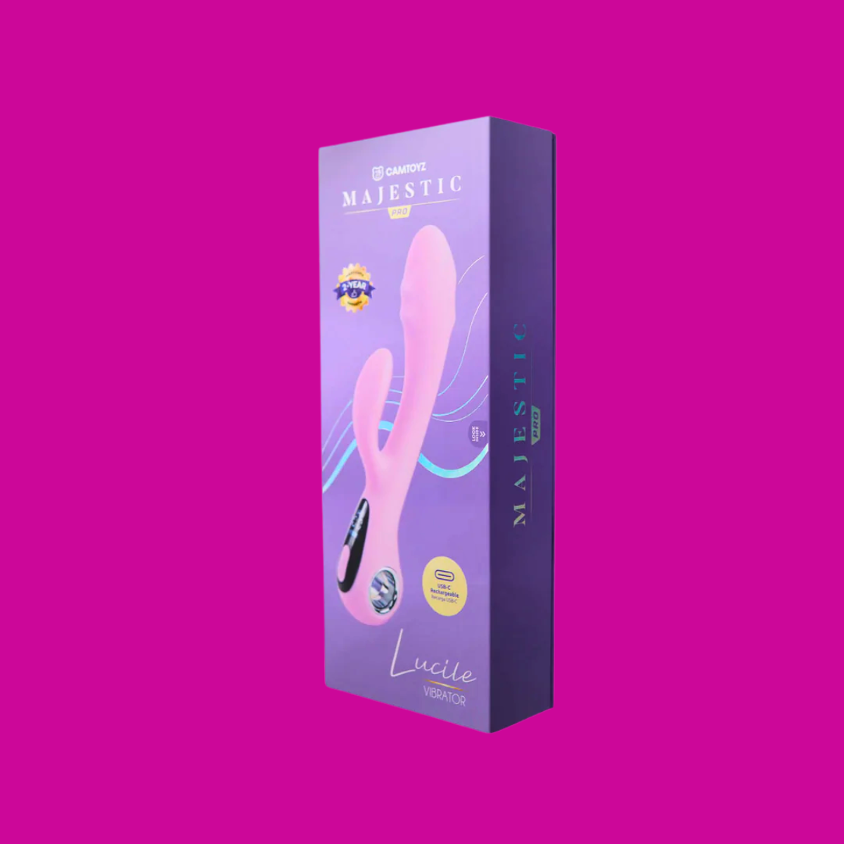 Vibrador Lucile Majestic Pro 10 Modos con Pantalla Interactiva - Image 8