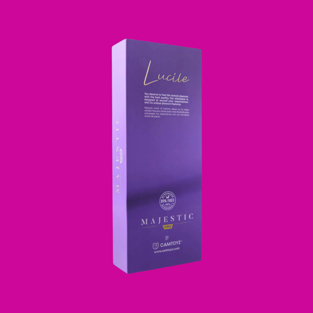 Vibrador Lucile Majestic Pro 10 Modos con Pantalla Interactiva - Image 10