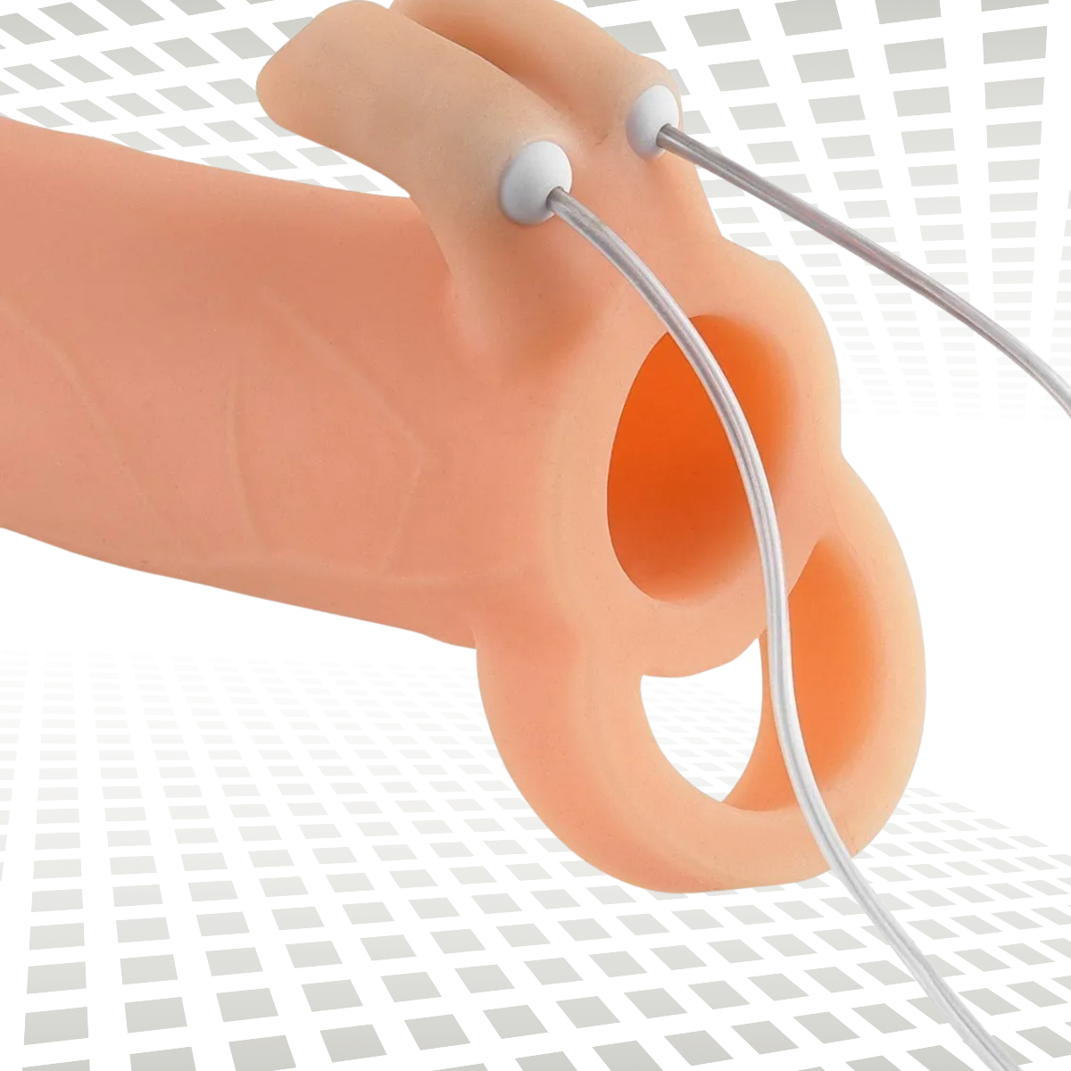 Fantasy Xtensions Duo Clit Climax-Her | Funda para Grosor 6” con Vibración Clitorial y Anillo Testicular - Image 4