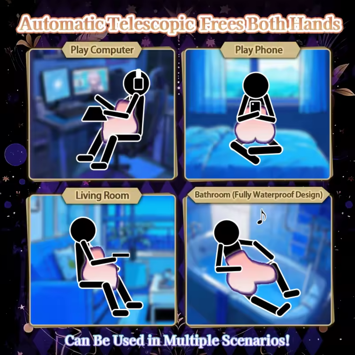 Masturbador Automático Exxxotica Exclusive Succubus con Movimiento Telescópico - Image 7