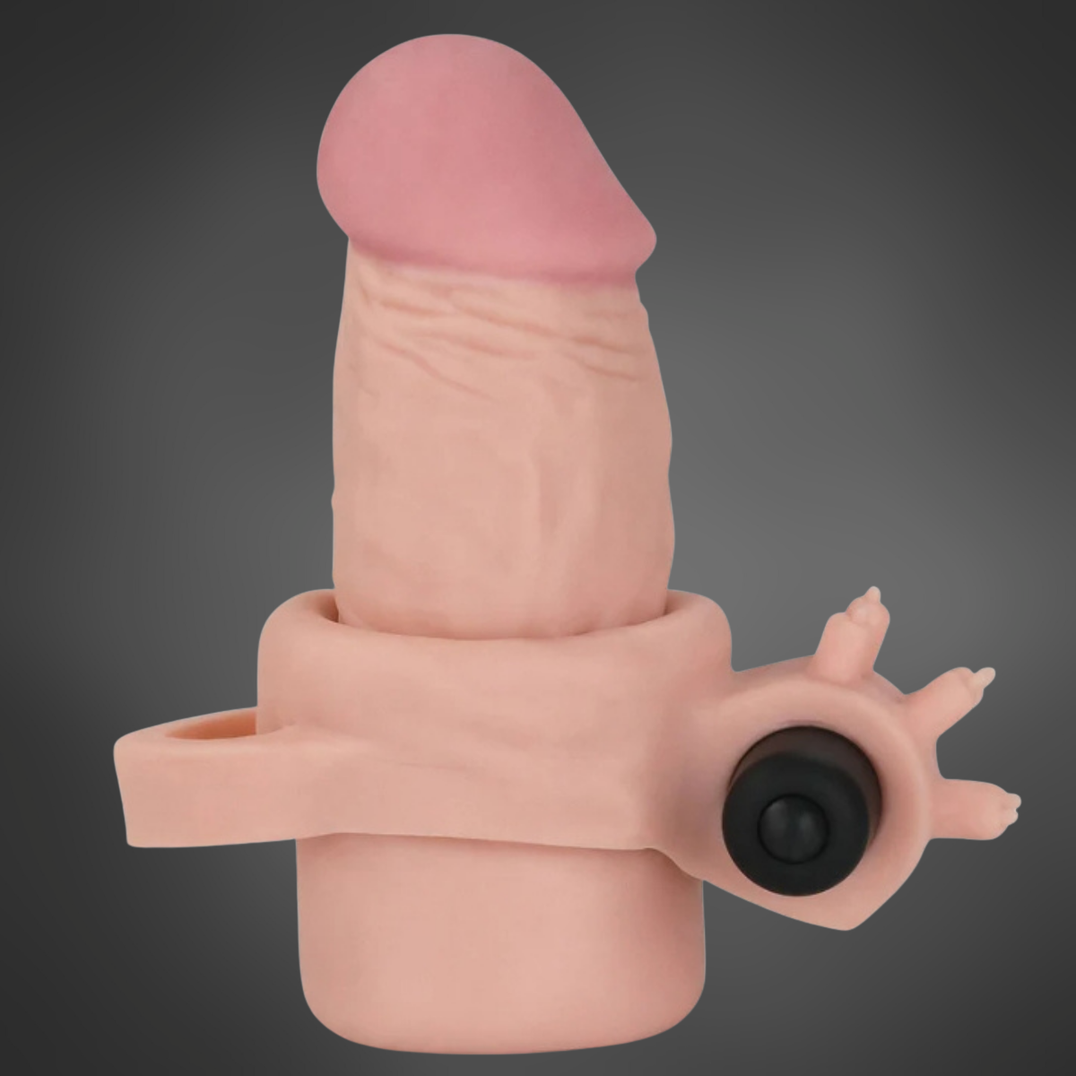 Pleasure X-Tender | Funda Realista con Extensión de 2” y Bala Vibradora - Image 4