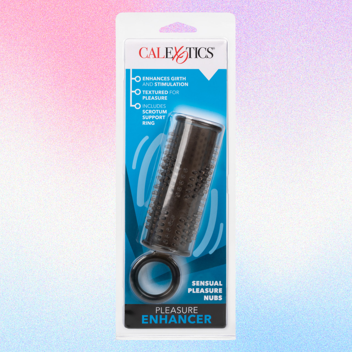 Funda Texturizada Pleasure Enhancer con Anillo de Retención - Image 4