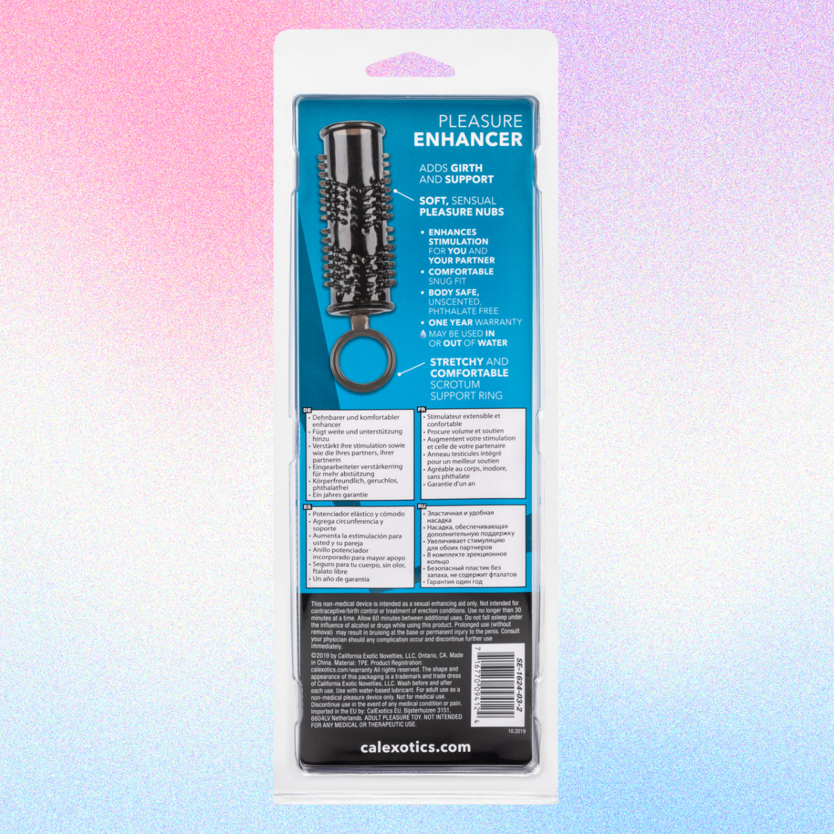 Funda Texturizada Pleasure Enhancer con Anillo de Retención - Image 5
