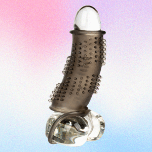 Funda Texturizada Pleasure Enhancer con Anillo de Retención