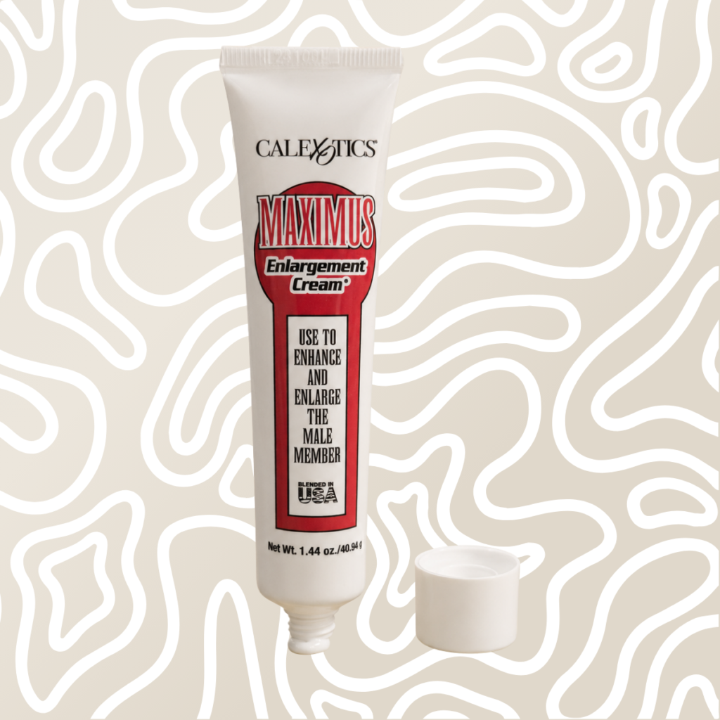 Crema Engrosadora Maximus Para Hombre Efecto Prolongado 41g