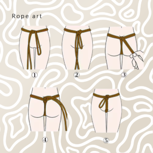 Cuerda Shibari 10 Metros Fibra Vegetal Bdsm Bondage: imagen 9