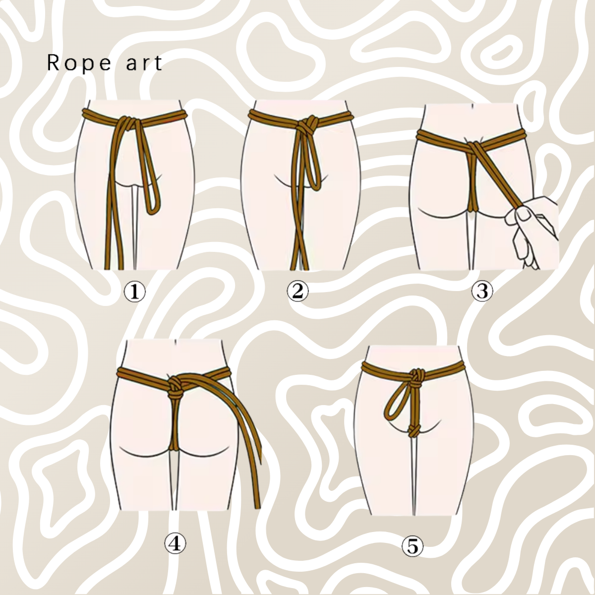 Cuerda Shibari 10 Metros Fibra Vegetal Bdsm Bondage - Image 9
