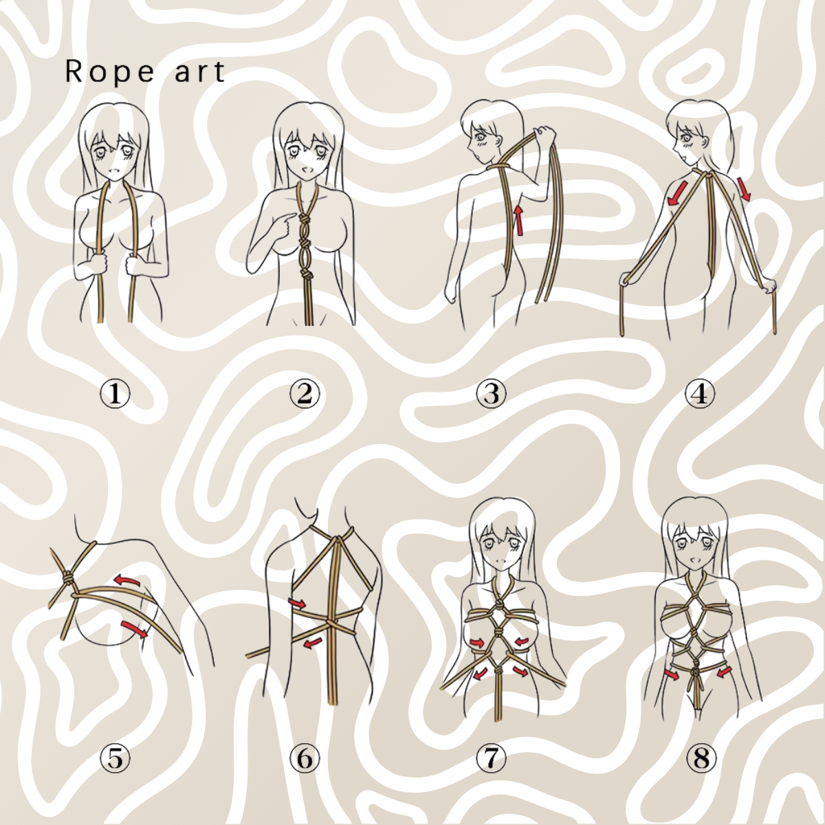 Cuerda Shibari 10 Metros Fibra Vegetal Bdsm Bondage - Image 10