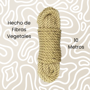 Cuerda Shibari 10 Metros Fibra Vegetal Bdsm Bondage