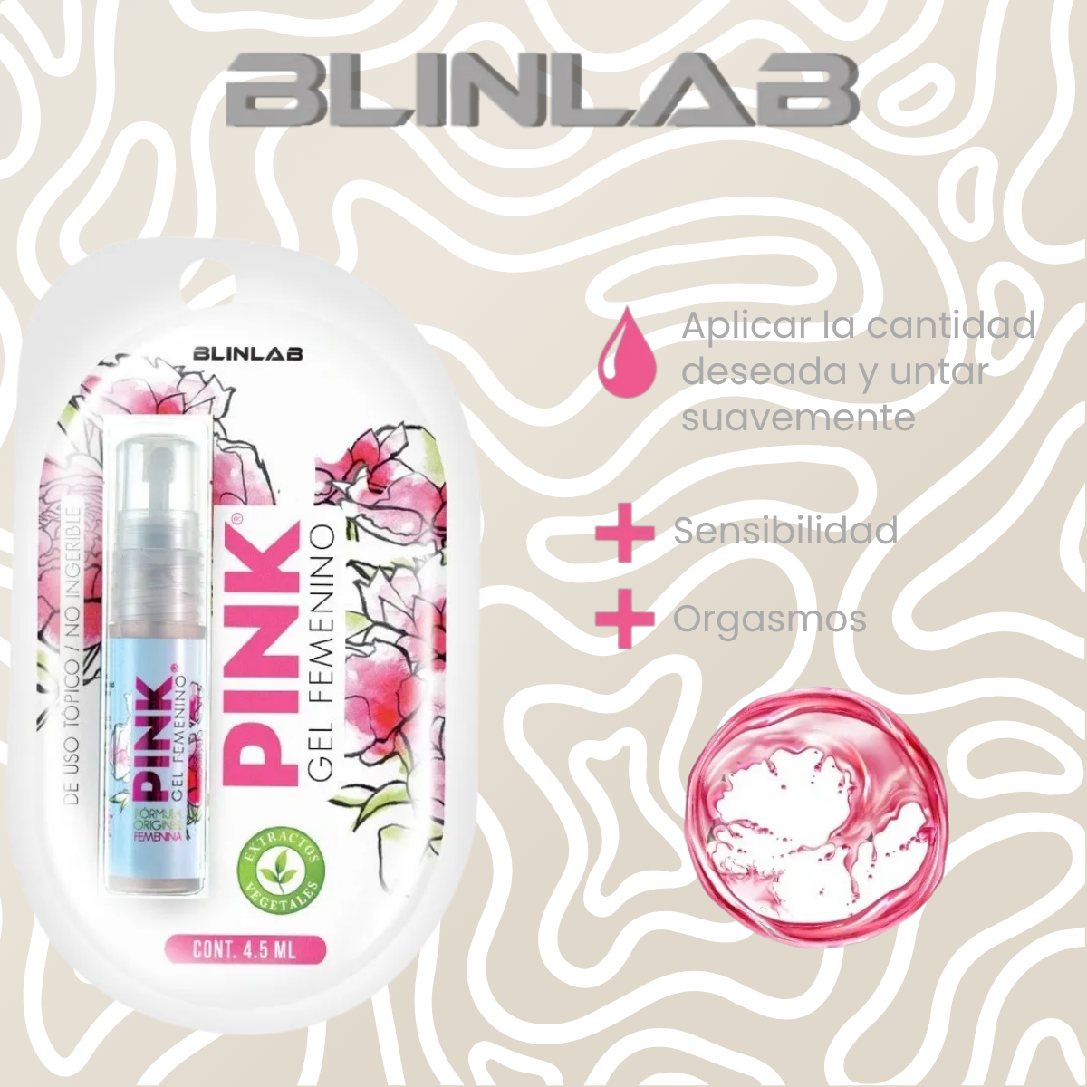 Gel Lubricante Pink Sensibilizante Multiorgásmico 4.5 Ml - Image 4