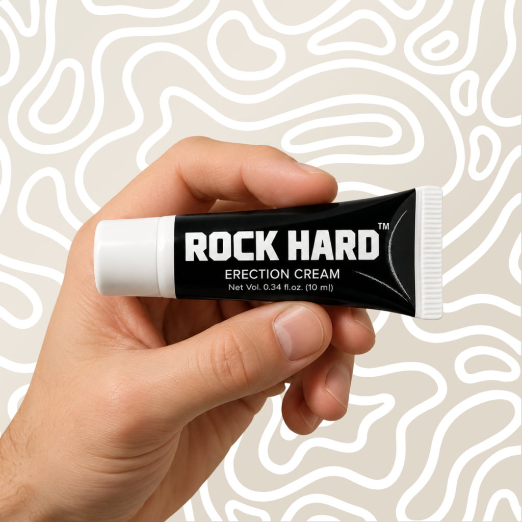 Crema Para Ereccion Masculina Rock Hard 10 Ml Potenciador