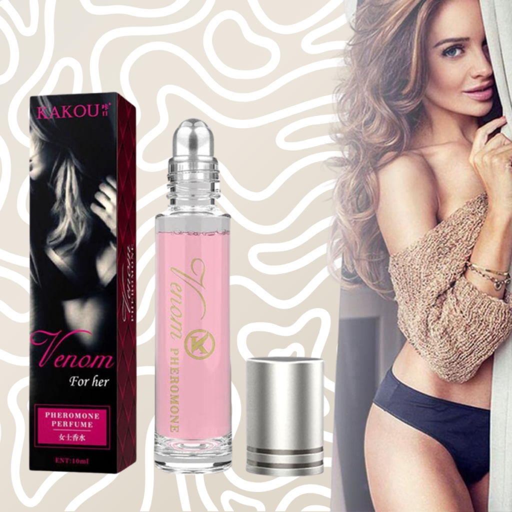 Pack 3 Perfumes Con Feromonas Mujer Venom Roll On 10 Ml