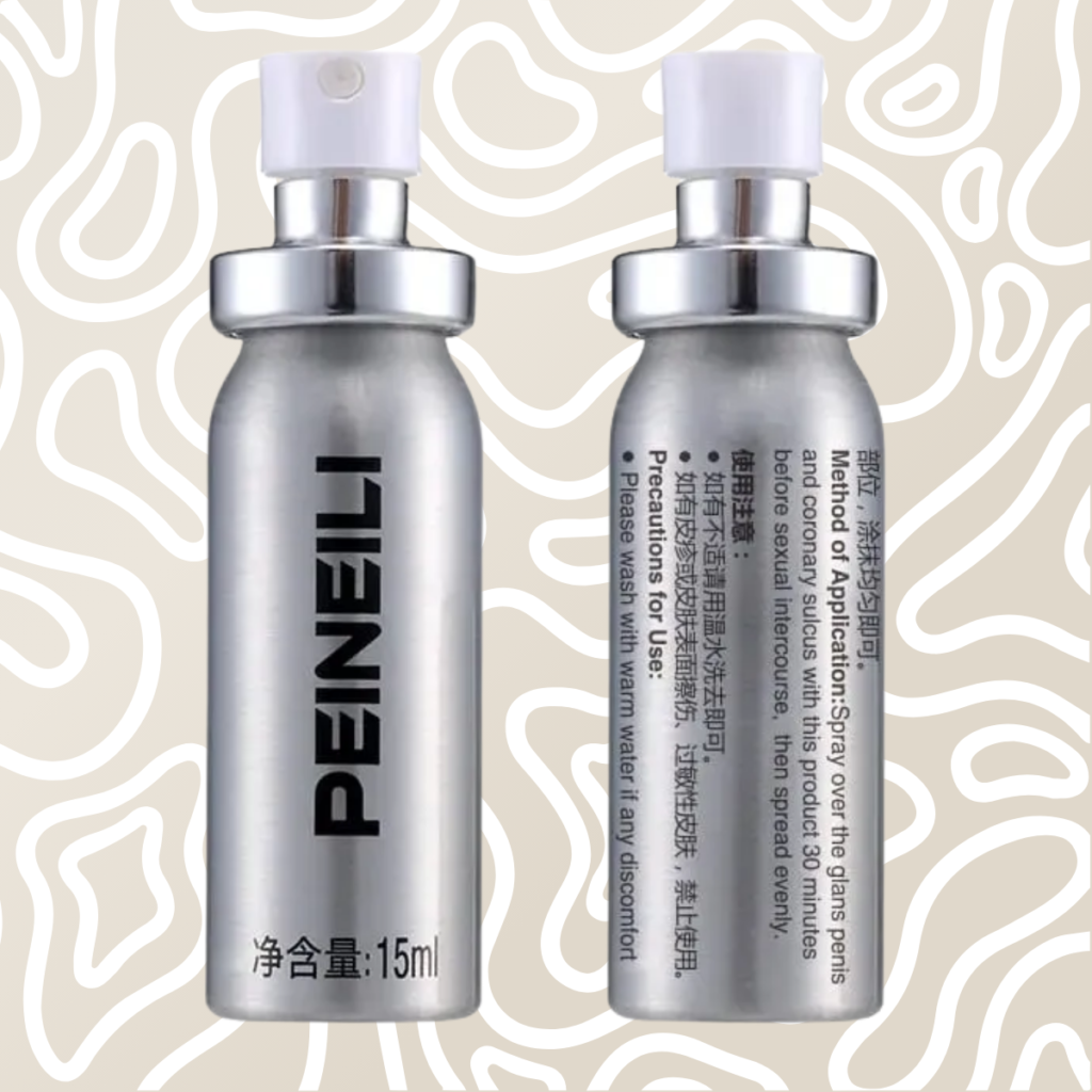 Retardante Masculino Spray Benzocaina 9.6% Peineili 15 Ml