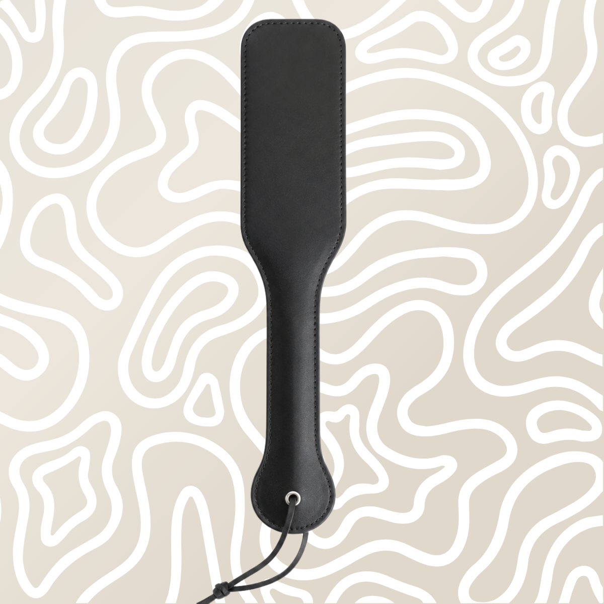 Azotador BDSM Paddle Negro Rojo Con Letras Adultos - Image 6