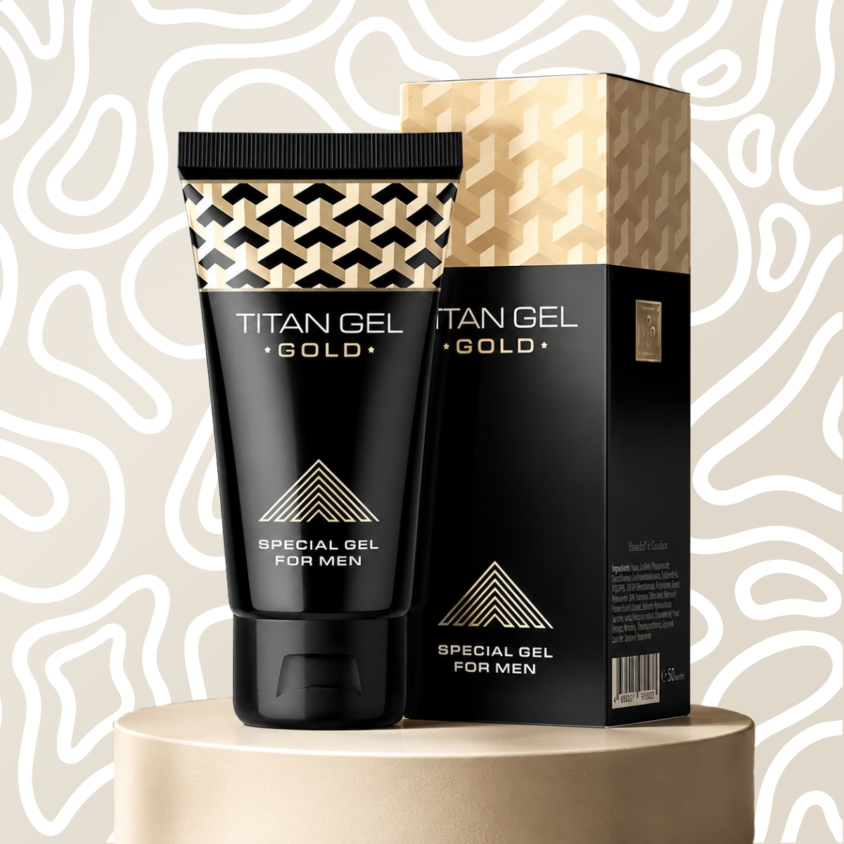2 Titan Gel Gold Gel Potenciador Masculino 50 Ml C/U: imagen 1
