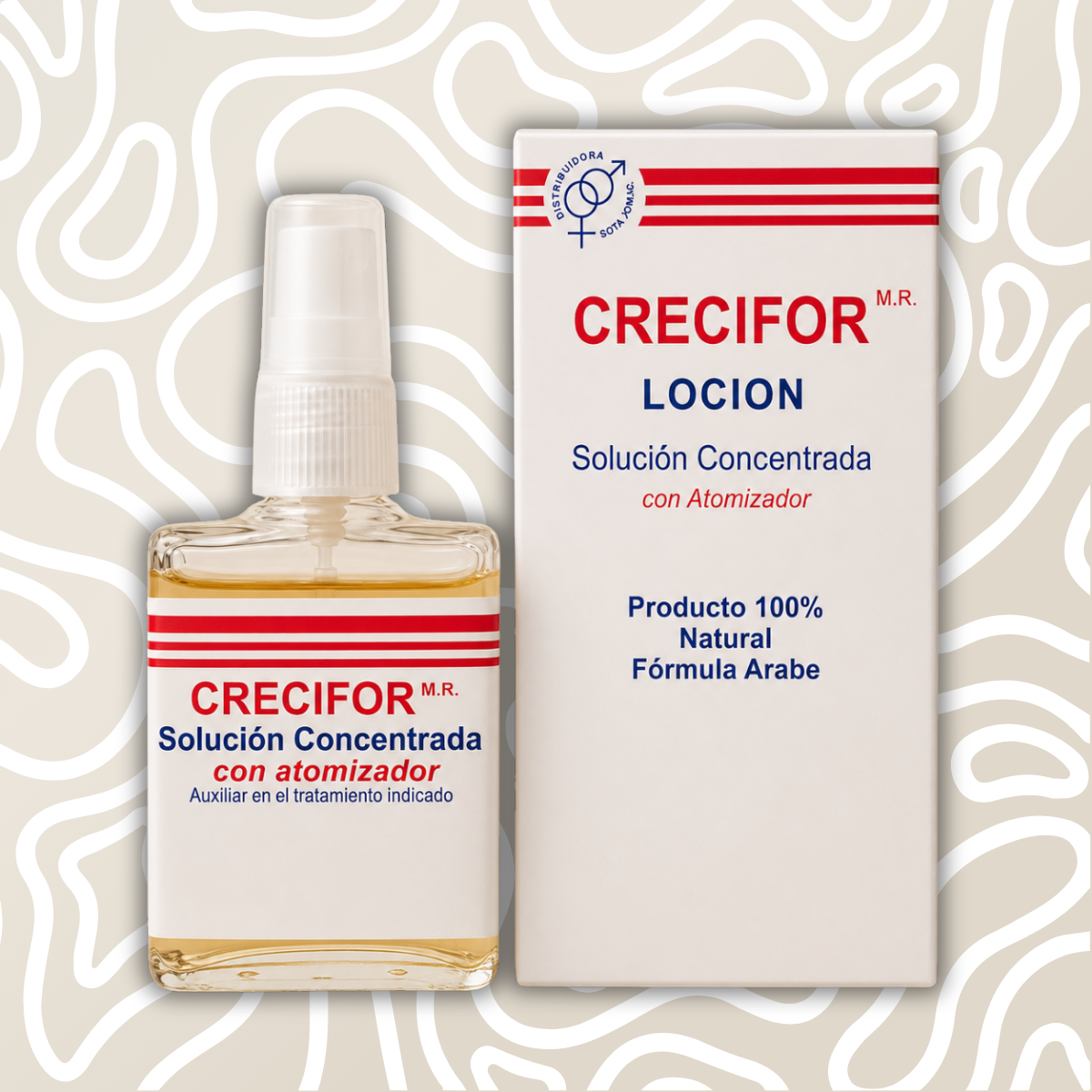Crecifor Loción Masculina Natural Con Atomizador 30 Ml - Image 8