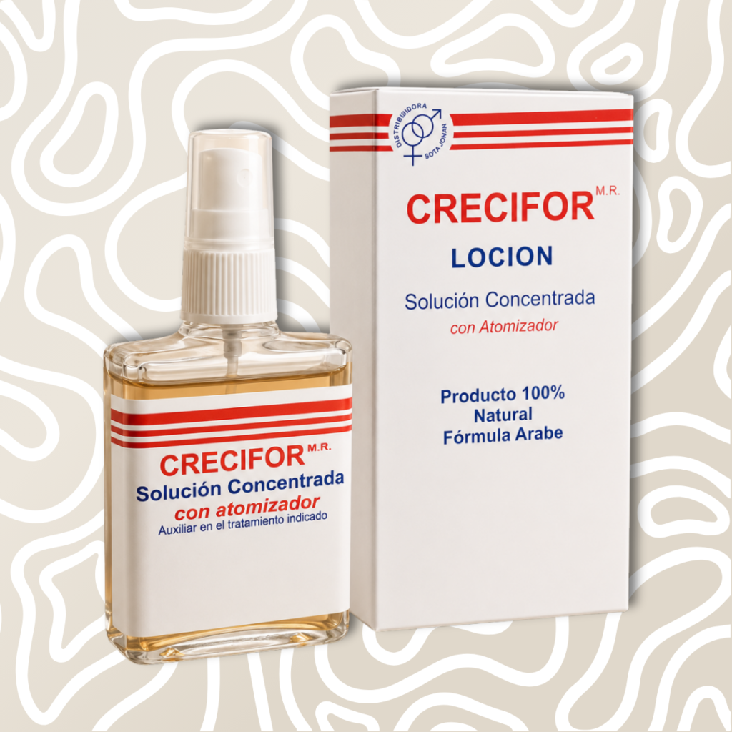 Crecifor Loción Masculina Natural Con Atomizador 30 Ml