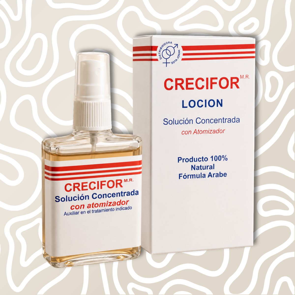 Crecifor Loción Masculina Natural Con Atomizador 30 Ml - Image 2