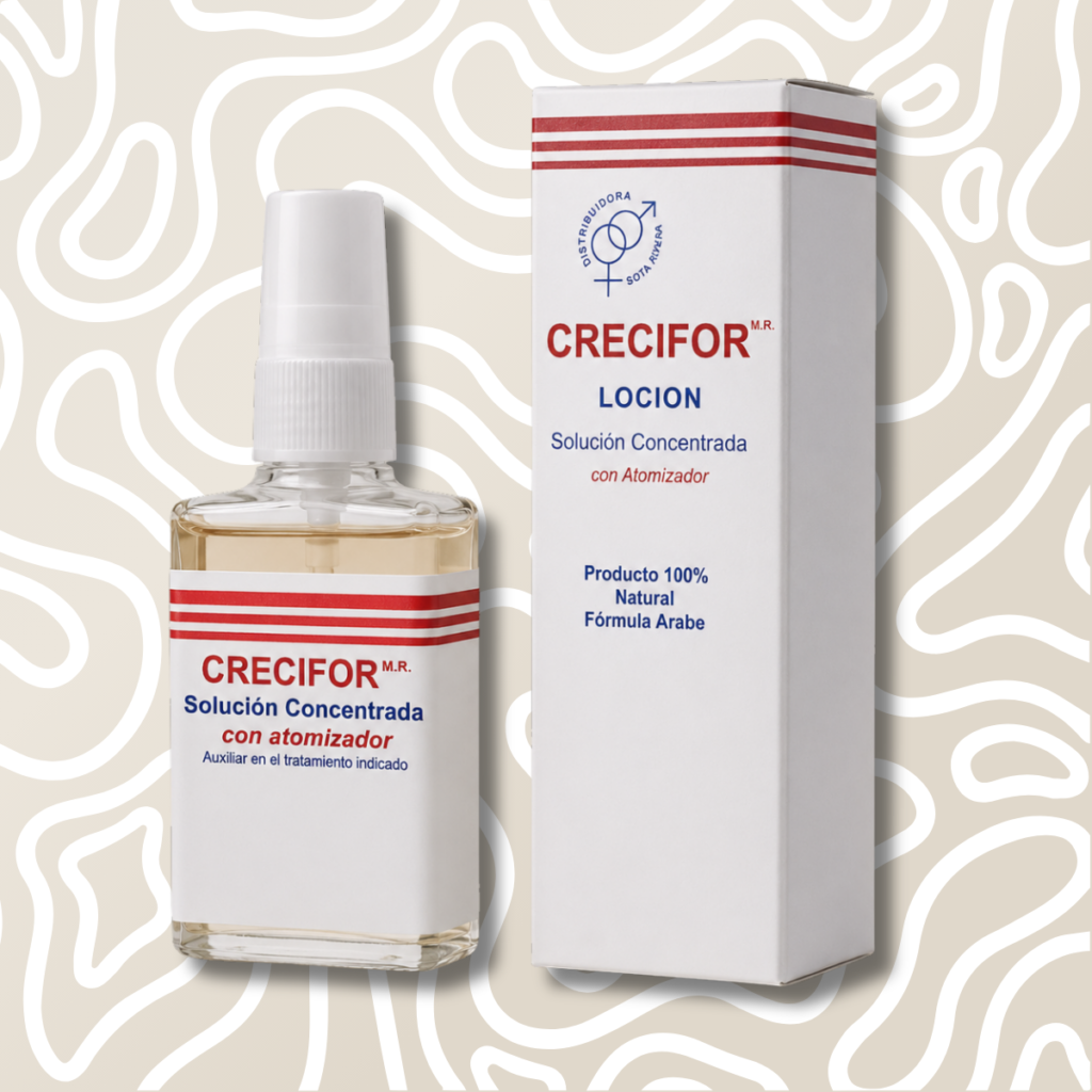 Crecifor Loción Masculina Natural Con Atomizador 30 Ml