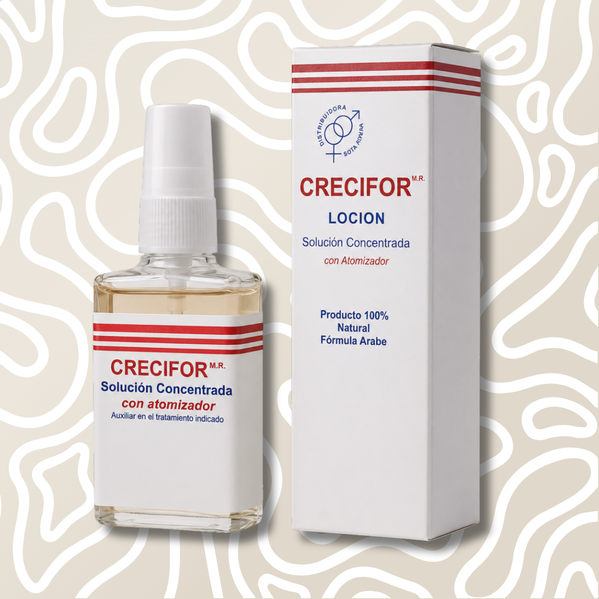 Crecifor Loción Masculina Natural Con Atomizador 30 Ml - Image 4