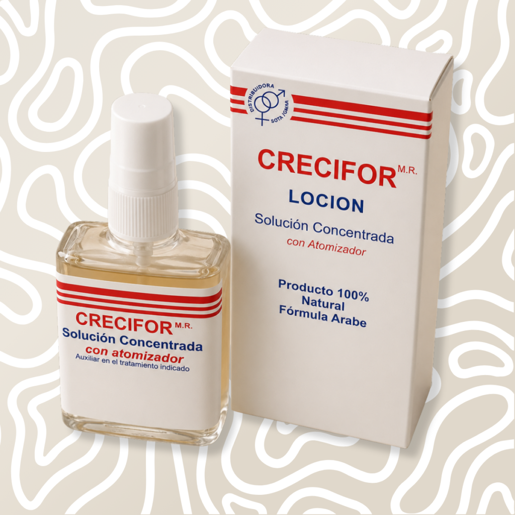 Crecifor Loción Masculina Natural Con Atomizador 30 Ml