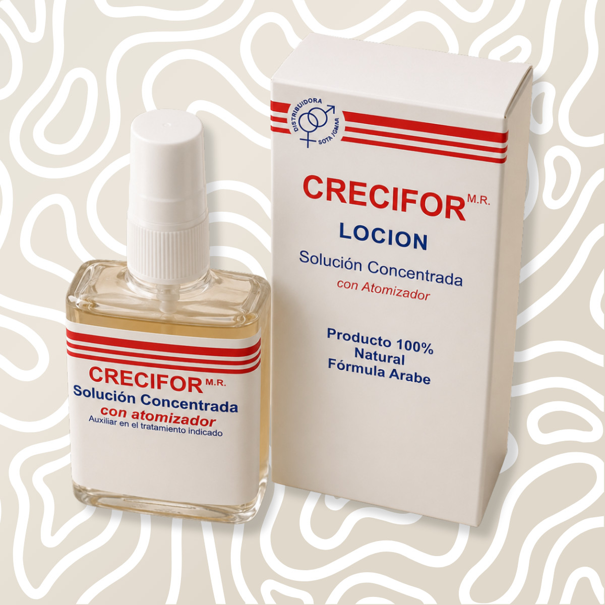 Crecifor Loción Masculina Natural Con Atomizador 30 Ml - Image 5