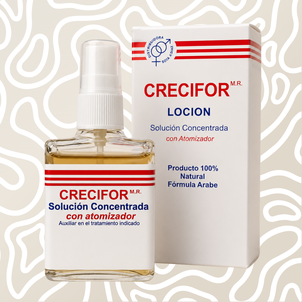 Crecifor Loción Masculina Natural Con Atomizador 30 Ml - Image 6