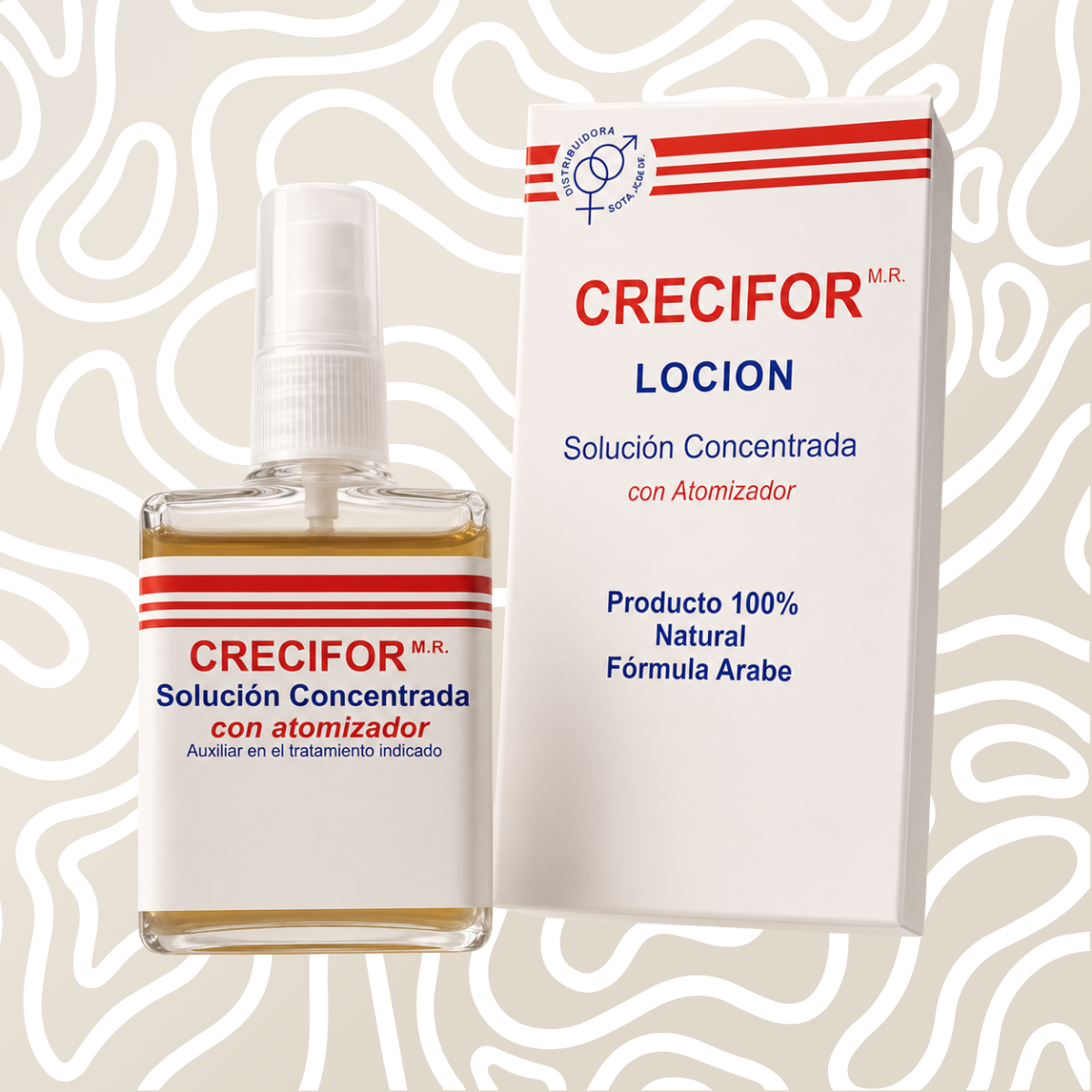 Crecifor Loción Masculina Natural Con Atomizador 30 Ml - Image 7