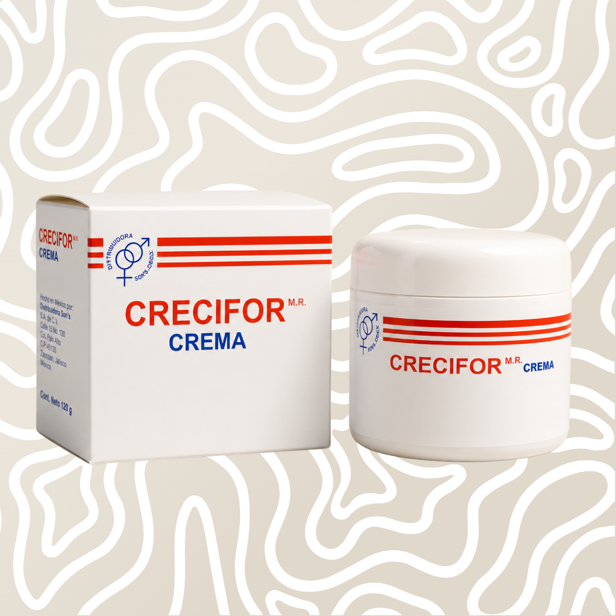 Crecifor Crema Masculina Para Masaje Íntimo 120 G - Image 9
