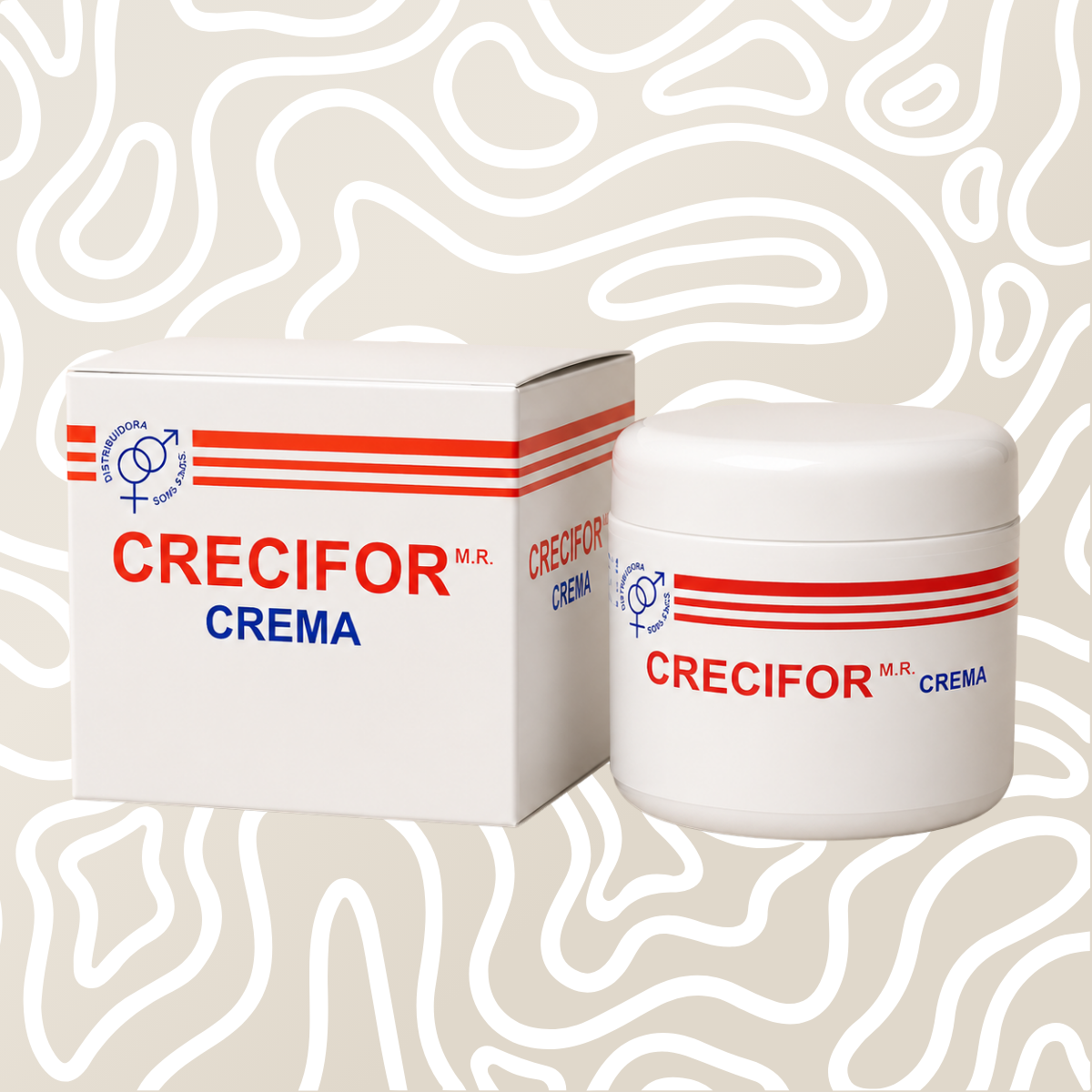 Crecifor Crema Masculina Para Masaje Íntimo 120 G - Image 2