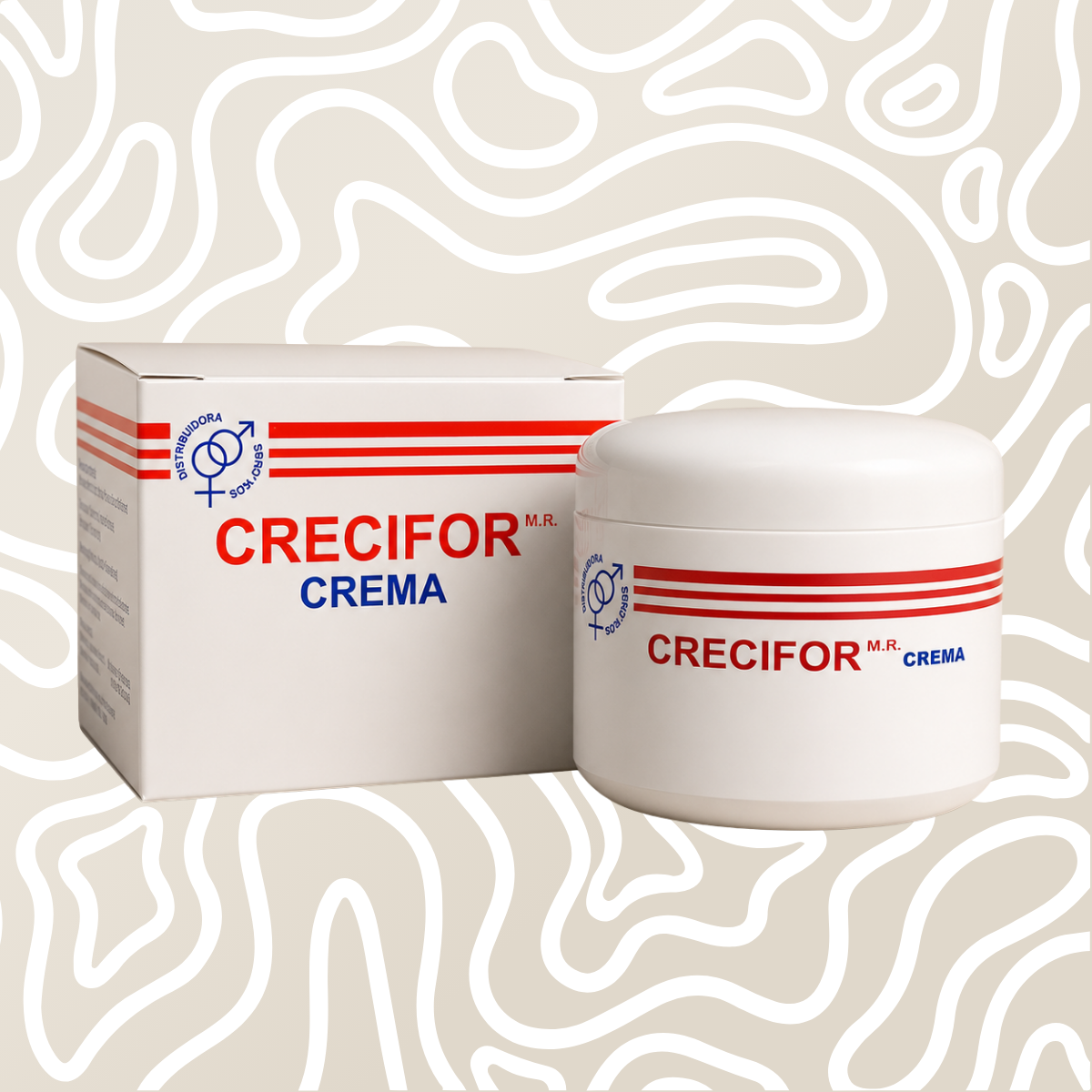 Crecifor Crema Masculina Para Masaje Íntimo 120 G - Image 3