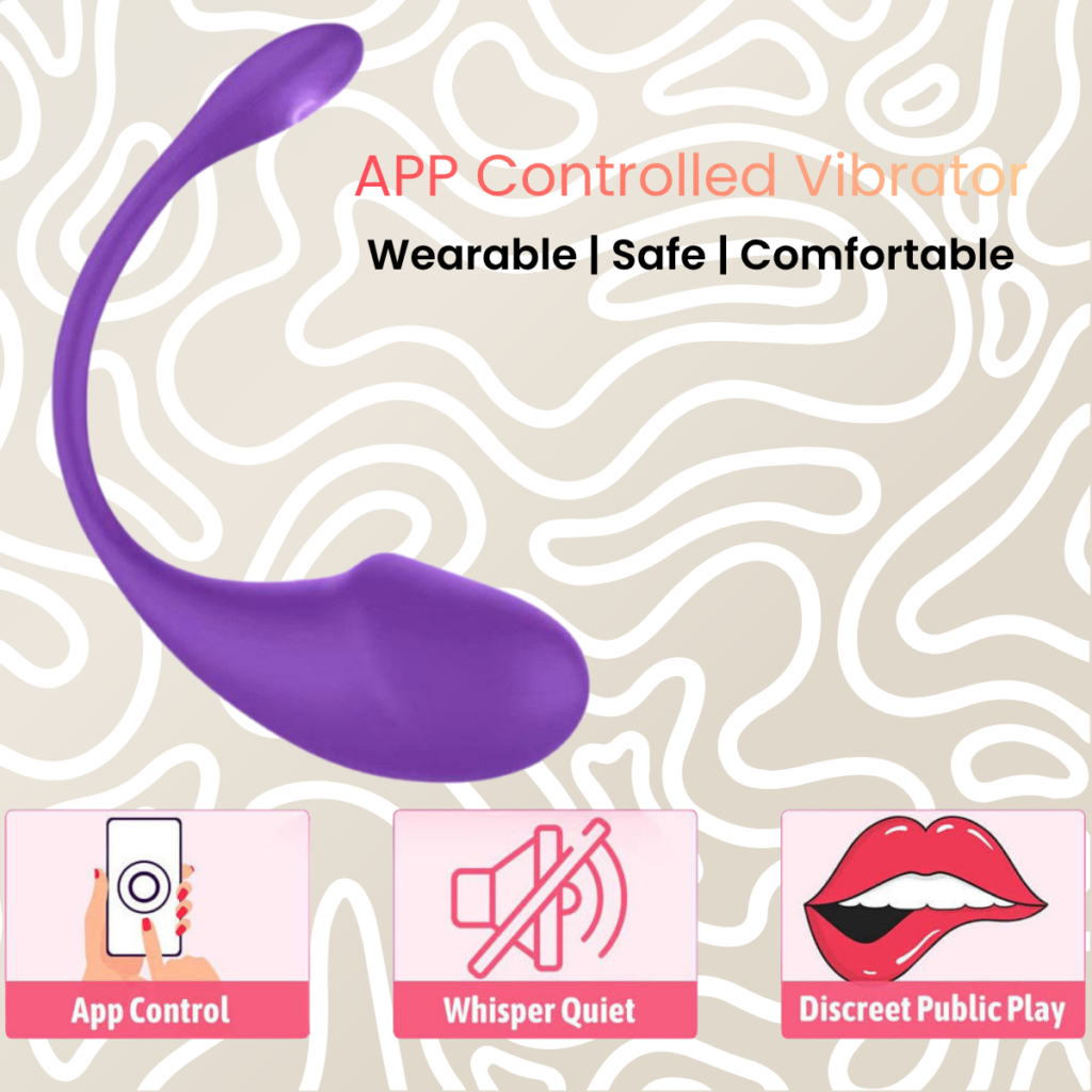 Vibrador Wearable Para Mujer Con App 10 Modos Recargable