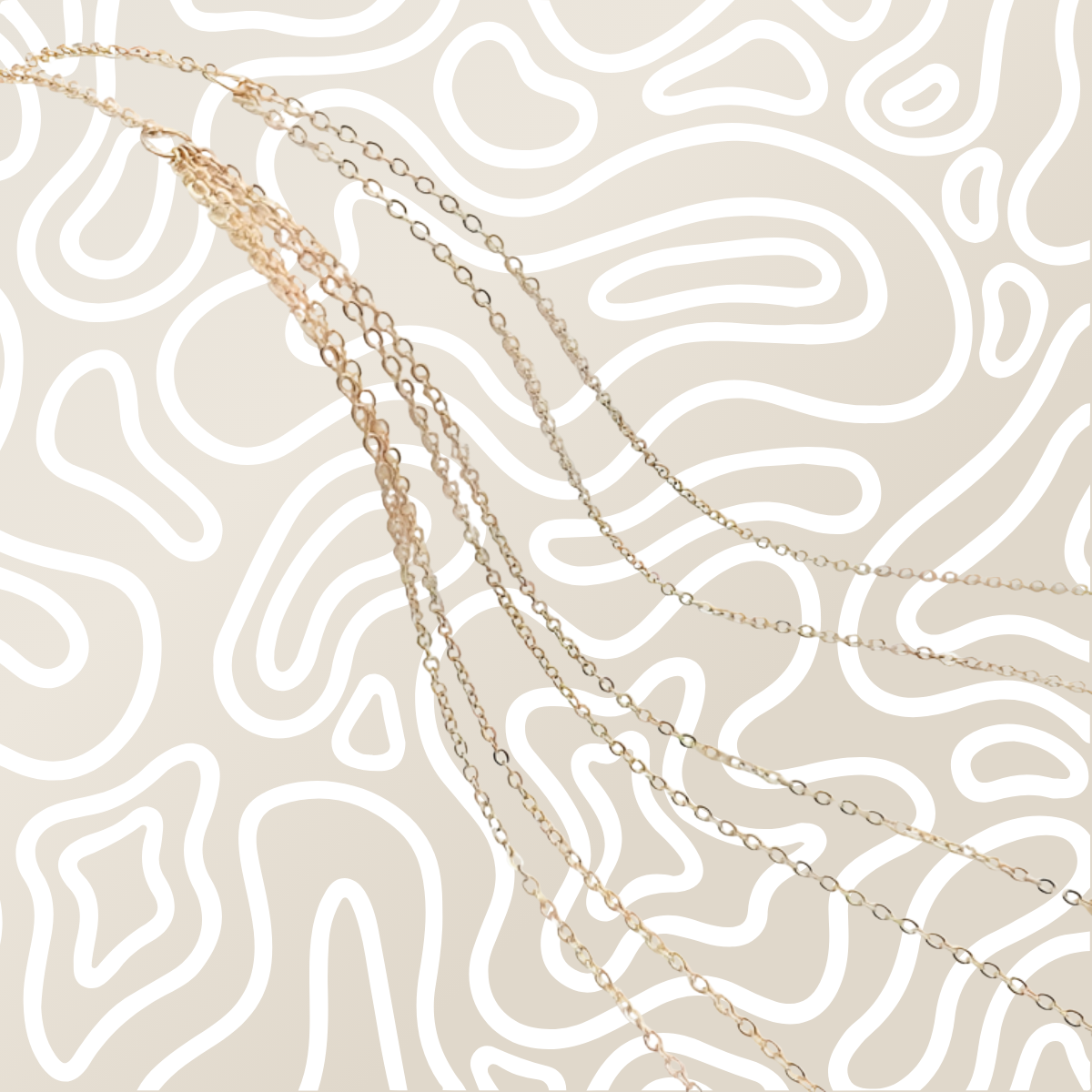 Cadena Corporal Dorada Para Mujer Ajustable Tipo Body Chain: imagen 4