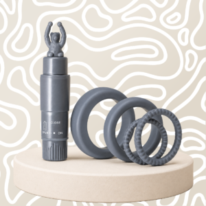 Cockring Vibrador con Tickler + 5 Anillos Ajustables Estimulador Masculino: imagen 5