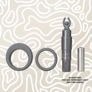 Cockring Vibrador con Tickler + 5 Anillos Ajustables Estimulador Masculino: imagen 6