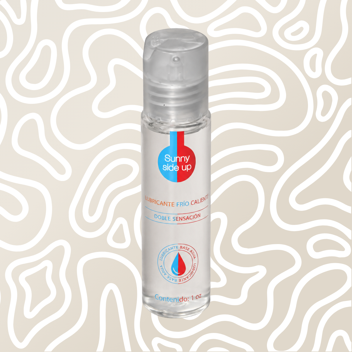 Lubricante Íntimo Sunny Side Up Frío Calor Doble Sensación Base Agua 1 Oz: imagen 1