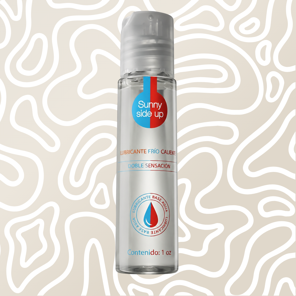 Lubricante Íntimo Sunny Side Up Frío Calor Doble Sensación Base Agua 1 Oz: imagen 3