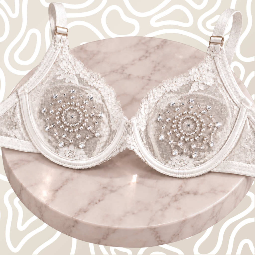 Pezoneras Decorativas Con Cristales Brillantes Adhesivas Mujer