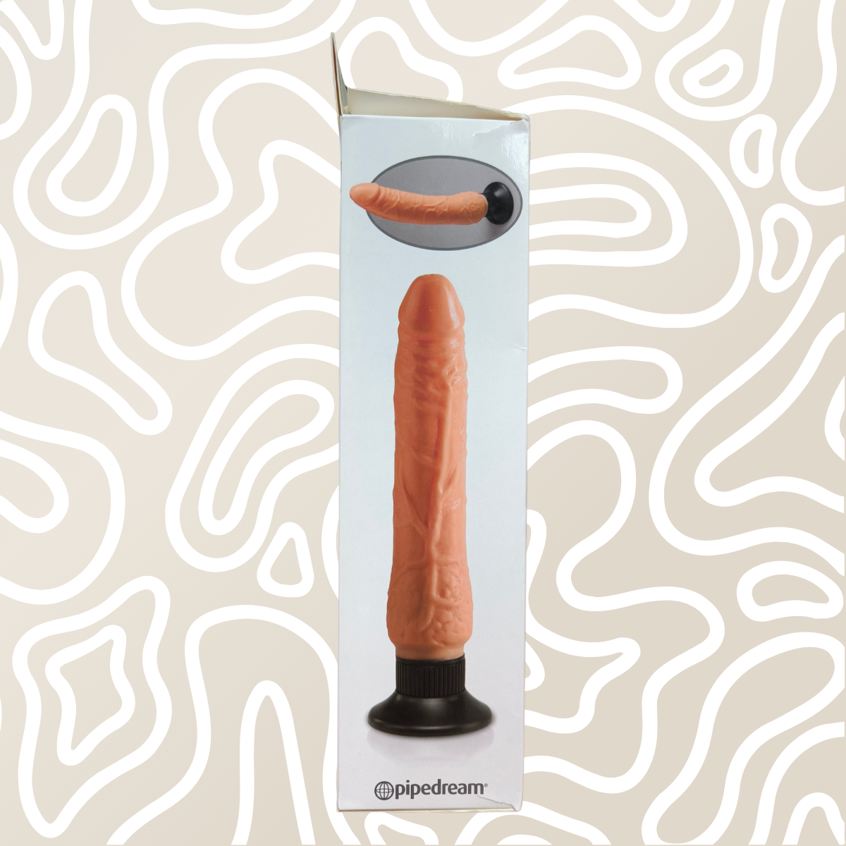 Dildo Vibrador Realista 7 Pulgadas IPX7 Base Succión: imagen 3