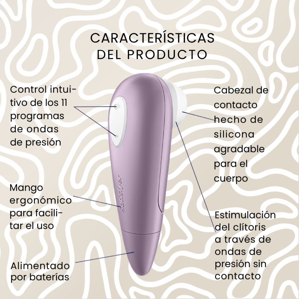 Satisfyer Number One Air Pulse Estimulador Clítoris 11 Intensidades